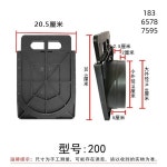 물꼬조절기 농수로 급수용 배수 160 190 수위 개폐기 길이 논물조절기 물조절 커버 도톰한 모델 200/8인치[7개] : 넓은마당집