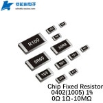 20 500PCS 10M 0402 SMD 62 10 18 저항기 1R 15 0R : Chillbuy4