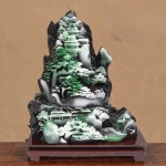 돌 장식품 인공석 풍수 인테리어 기석 거실 장식용 조각품 : 글로벌라인즈