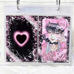 포카 바인더 대지 버블 하트 6색상 양면 세라샤벳 제작 tensi 도안 : 세라샤벳