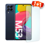 강화유리 액정보호 필름 갤럭시 퀀텀3-M53 공용, 2매입 : 라큐비 스토어