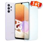 강화유리 액정보호 필름 갤럭시A32 LTE, 2매입 : 라큐비 공식 스토어