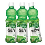 웅진 자연은 씹히는 알로에 쥬스 500ml 10페트 : 랜선스토어