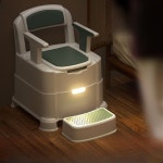 노인 이동식 조명 변기 가정용 실내 야간 화장실 휴대용 노인용 : buymate