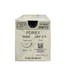 에스엠이엔지 봉합사 PN225 PDREX 피디렉스 2-0 25mm 1/2 환침 75cm [24EA] : 메디레빗