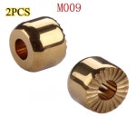 호환 일렉트로 플랙스 와이어 EDM 상부 및 하부 POWER LOGIC 공급 M009 티타늄 도금 2 개 : 구매유통745