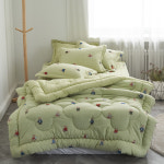 귀여운 곰돌이 차렵이불세트 소프트 마이크로 자연소재 봄이불 패드 베개커버 그린, SS(슈퍼싱글) : 츠쿠리i