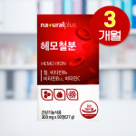 햄철 헴철 비햄철 비헴철 철분 헤모글로빈 구성성분 혈액생성 필요 약3개월분 철분제 : 푸드메이트