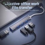 PC 컴퓨터 액세서리용 USB 3.0 허브 고속 C타입 분배기 멀티 포트 4 2.0 5GBPS A2 : 디엠로지스원투