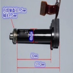 피드백 포함 미니 3 상 브러시리스 모터 유성 감속 8mm 97RPM DC12V : 이십사플렉스