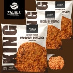 [에어프라이어] 간편조리 진심담육 왕 돈까스, 250g, 3개 : 진심담육