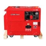 50/60HZ 10KVA 침묵하는 디젤 발전기 단일 위상 방음 LETON : 신우유통447