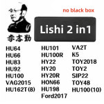박스 없음 Lishi 2 in 1 도구, HU100 10 HU101 HU100R HU162T 9 HU39 HON58R HON66 HON70 HYN11 HY15 HYN7R HY16 : 글로리46