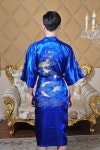 블루 우아 5XL 분위기 홍콩 럭셔리 네이비 J4065 새틴 Vestido 흰색 S : Kings마켓