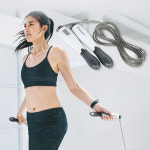 아이워너 디지털 줄넘기 그레이 PVC 와이어 유산소 복싱 다이어트 D : 리빙코리아