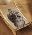 고양이 스크래치 보드 평판 장난감 반려묘 대형 스크래쳐 침대 스크래칭 네스트(M) : 비투비직구
