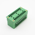 EDGRHM PCB 플러그인 터미널 블록 100 핀 15EDGRHM 3.81mm 2P ~ 24P KF2EDGRHM MCD1.5/-G1F-3.81 ECHB381RM M252 SCD3 : 이십플렉스