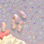 꽃 네일스티커 -501 스톤 자개 : 네일스토어