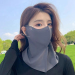 남녀공용 골프 자외선 차단 햇빛 가리개 마스크 블랙 : 에스엔엠글로벌