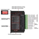 TB6600 DM556 DM542 디지털 스테퍼 모터 드라이버 NE7 NEMA23 42 57 컨트롤러 용 2 상 20-50V DC 1-5.6A : 구매유통745