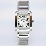 [CARTIER] 까르띠에 탱크 프랑세즈 쿼츠 / M 남녀공용 : 골든스튜디오