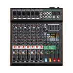 Depusheng TG8 전문 오디오 믹서 99 DSP 8 채널 듀얼 그룹 DJ 콘솔 믹싱 48V 팬텀 전원 USB 무대 바 레코드 : 여기다이쓰요몰