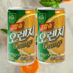 웅진 초록매실  180ml x30캔 고칼슘오렌지 사과 옥수수수염차 헛개차 스크린 모텔 업소용 혼합음료 과채음료수 미니캔 단캔모음 : 전진몰