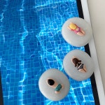 맥세이프 그립 톡홀더 자석거치대 수영 봄맞이 여름 스마트톡 : 럽메이드