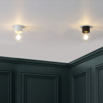 켄타 1등 원형 직부등 벽등 베란다 다운라이트 카페조명 천장등 : 유엘조명