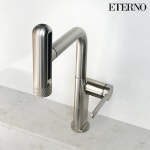 싱크대 주방 폭포 수전 에떼르노 6way EK-6001NBM 니켈 : 키썸 : KITSOME