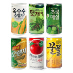 웅진 초록매실  180ml x30캔 고칼슘오렌지 사과 옥수수수염차 헛개차 스크린 모텔 업소용 혼합음료 과채음료수 미니캔 단캔모음 : 전진몰