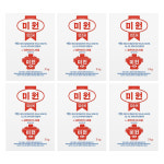 대상 미원 노말 3kg 6개 : 중앙 리테일