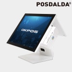 오케이포스 최신 OK포스기 ZED-3 토스프론트2 카드단말기 개인사업자 포스 본체만 : 포스달다