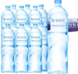 동원샘물 무라벨 생수 2L x 12병 : 본비럽