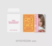 (소녀시대 효연 럭키 카드 세트) Girls’ Generation 16th ANNIVERSARY OFFICIAL MD GOODS LUCKY CARD SET + PHOTOCARD : 팬덤뮤직