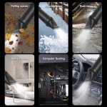 전동 송풍기 팬 폭력 팬(배터리 제외) 세차장 물 분출 먼지 제거 터보 : 하루코퍼레이션15