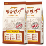 명품명가 반습식 강아지사료 오리와호박, 5kg, 2개 : 멍멍스타