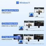 USB C MS 서 MS 서 /3 서 HD 서 7 VGA 도킹 12 /2 스테이션 노트북 /7 도크 /4 1 2 프로 Go 3 노트북 in /9 트리플 /6 장치 스튜디오용 노트북... 