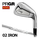 PRGR 02 아이언 23년모델 단품 AMT TOUR WHITE 주문제작 : 글로벌세일즈맨