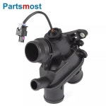 LR062498 LR107288 LR117568 3.0 PL COOLANT THERMAT HOUSING W/ SENSOR FOR RANGE ROVER 13- RR SPORT 14- : 구매유통745
