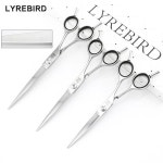 붙임가발전문 톱질 헤어 가위 건식 커팅 모양 블레이드 6 7 인치 Lyrebird 하이 클래스 신제품 : 오로라종합유통