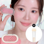 올리브영 심플레인 글림 온 치크+퍼프스틱 : 하루뷰티샵