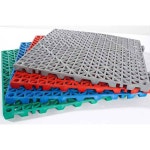 PVC 배수 매트 작업장 접지 세차장 30cm 블럭 깔판 미끄럼 현관 바닥 : 착한구대포