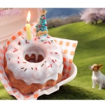 강아지 수제 케이크 멍 애견 반려 견 강아지용 동물 케이크 일자초 증정 : 로맨틱 스토어