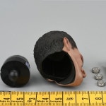 Hottoys HT TMS038 1/6 시리즈 남자 머리 조각, 잔잔한 전투 버전, 피트 12 인치 액션 피규어 포함 : 웅스픽