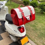 스쿠터 Vespa 테일백 리어백 사이드백 헬멧가방 수납가방 튜닝 슈퍼커브 방수 가방 PC 그레이 : 짱아네스토어a