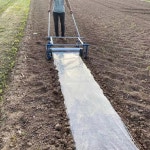 비닐 피복기 멀칭기 비닐피복기 휴립 필름 씌우는기계 밭 농사 고추밭 텃밭 손수레 : 비투비직구