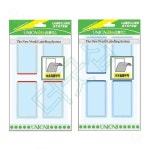 더굿샵 필름코팅 견출스티커 37x63mm 파일박스 어린이집이름스티커 : THE GOOD SHOP