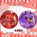 스프런키 브로치 뱃지 컬렉션 리듬 박스 -J1929 은 양파 - 58mm 배지 : 꼬꼬새벽