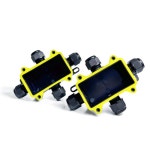 야외 방수 오픈 스플라이스 지하 전기 정션 박스 4 웨이 와이어 범위 3-12mm 트레일러 케이블 연결 케이스 : 이십오플렉스